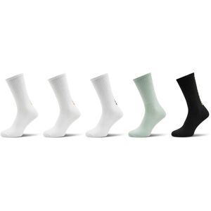 Jack&Jones 5er-Set hohe Herrensocken Jacbora 12256225 Weiß 40_45 male