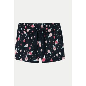 NAME IT Stoffshorts Vigga 13215112 Dunkelblau Regular Fit 104 female