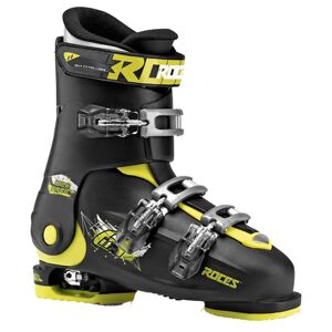 Roces - Idea Free Skischuh verstellbar L Kinder black lime 22,5-25,5