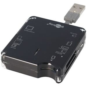 Goobay USB Kartenlesegerät All-in-one für SD, SDHC, MiniSD, MMC, CF, XD Cardreader