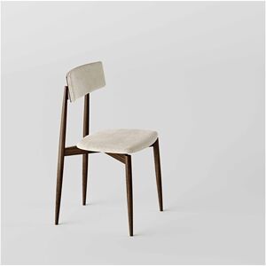 Tonelli design aw_chair set bestehend aus 4 stühlen mit massivholzstruktur,