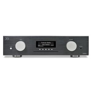 AVM GmbH Audio Video Manufaktur AVM30 CS 30.3 - All-In-One Compact Streamer mit AVM X-STREAM Engine®, CD-Player & Phonoeingang Alu Schwarz