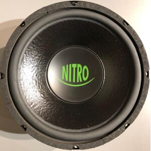 Nitro B12X 12 Zoll Subwooferchassis mit 600 Watt auf 4 Ohm   Auspackware, sehr gut