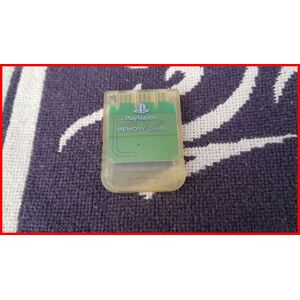 Original Sony Memory Card Transparent- Ps1