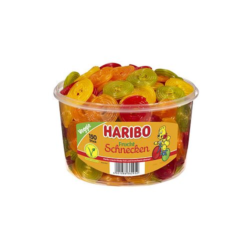 HARIBO Frucht Schnecken Fruchtgummi 150 St.