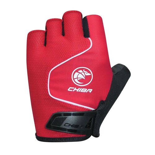 CHIBA Cool Air Fahrradhandschuhe rot