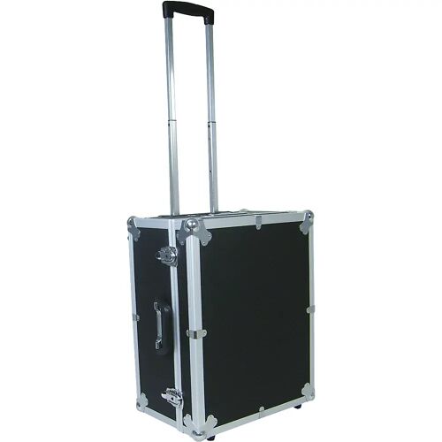 VISO Transportbox, gepolstert, mit zwei Rollen und ausziehbarem Trolleygriff, LxBxH 450 x 350 x 210 mm