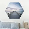 Hexagon-Forexbild Steg Promenade