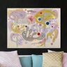 Leinwandbild Kunstdruck - Querformat Wassily Kandinsky - Launische Formen