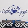 Wandtattoo Spruch Liebes Lounge