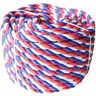 TrendLine Seil 10 mm x 30 m blau-weiß-rot