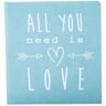 Goldbuch Hochzeitstagebuch All you need is love türkis