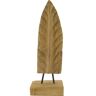 Dijk Natural Dijk Statue Blatt Teak 18 x 12 x 48 cm