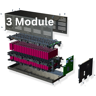 3x BMZ Helios Power-Batteriemodul 51,4V 48,7Ah 2,5 kWh