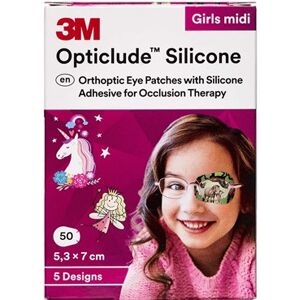 3M Opticlude Skeleplaster Medi Pige Medicinsk udstyr 50 stk