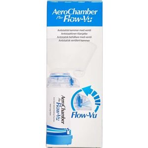 Chiesi Farmaceutici Aerochamber Plus Flow-Vu Maske Voksen Large Medicinsk udstyr 1 stk