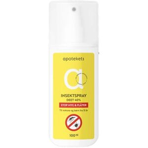 Apotekets Insektspray Deet 40% 100 ml