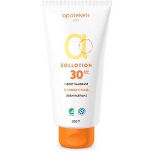 Apotekets Sollotion SPF 30 300 ml - Hudpleje