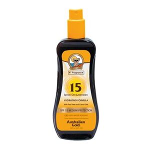 Australian Gold Carrot Oil Spray faktor 15 237 ml - Solfaktor 30 - Hudpleje