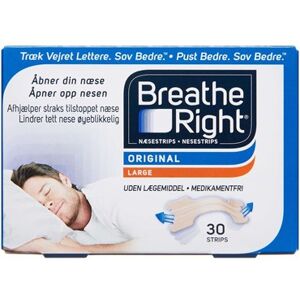 Breathe right næsestrips tan Medicinsk udstyr 30 largest