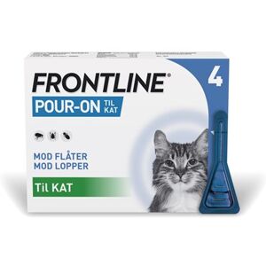 Frontline Pour-On Vet. 100 mg/ml 4 ml Kutanopløsning - Flåtmiddel - Loppemiddel