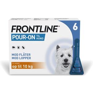 Frontline Pour-On Vet. 100 mg/ml 4,02 ml Kutanopløsning - Flåtmiddel - Loppemiddel