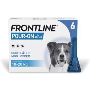 Frontline Pour-On Vet. 100 mg/ml 8,04 ml Kutanopløsning - Flåtmiddel - Loppemiddel