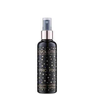 Makeup Revolution Illuminating Fixing Spray, 100 Ml.