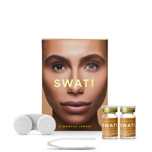 Swati Cosmetics Coloured Lenses Sandstone, 6 Mdr.