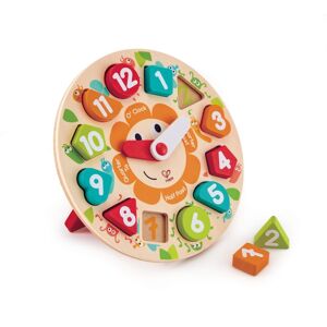 Hape Clock Form Puzzle with raised pieces