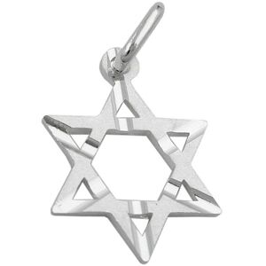 ART PENDANT STAR OF DAVID SILVER 925