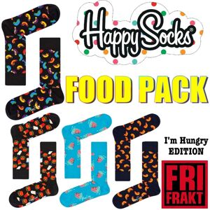 HAPPY SOCKS 4 PAIR FOOD PACK SPECIAL EDITION FOR MEN