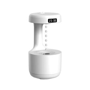 Shoppo Marte W1 LED Smart Display Anti-Gravity Water Drop Humidifier(White)