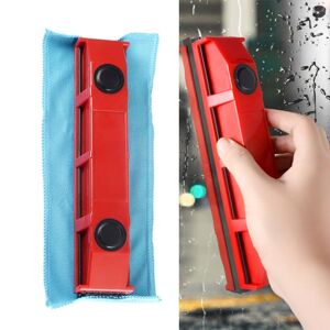 shopnbutik D2 Double Sided Magnetic Wipe High-rise Glass Cleaner