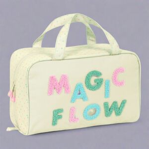 School Toilet Bag Glow Lab Magic flow Beige 31 x 14 x 19 cm