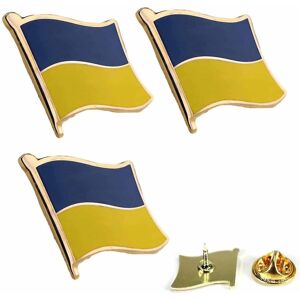 kayashopping Ukraine flag pins- 3 stk