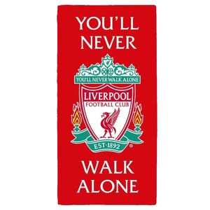 Liverpool FC You´ll Never Walk Alone Crest badehåndklæde