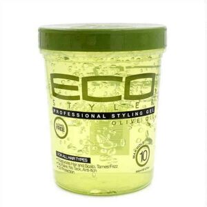 Din Butik Vax Eco Styler Styling Gel Olivenolie (946 ml) - Hårgele til miljøbevidste med olivenolie, 946 ml.