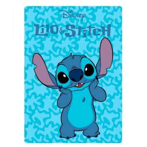 Disney Lilo & Stitch Tæppe Fleecefilt 100x140cm Blå