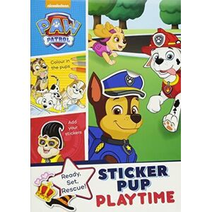 MediaTronixs Nickelodeon PAW Patrol Sticker Pup Playtime (Colour Sti… by Parragon s Ltd