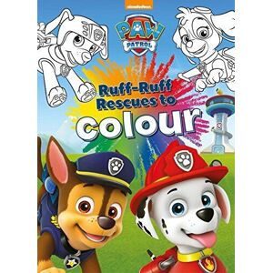 MediaTronixs Nickelodeon PAW Patrol Ruff-Ruff Rescues to Colour (Col… by Parragon s Ltd