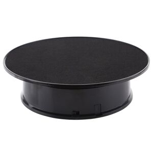 Shoppo Marte 30cm 360 Degree Electric Rotating Turntable Display Stand Video Shooting Props Turntable for Photography, Load 4kg (Black)