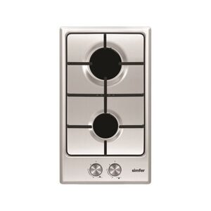 Simfer   H3.200.VGRIM   Hob   Gas   Number of burners/cooking zones 2   Rotary knobs   Stainless steel