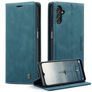 CASEME Retro Pung Taske til Samsung Galaxy A14 - Blå