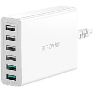 BlitzWolf 60W QC3.0 6-ports opladeradapter