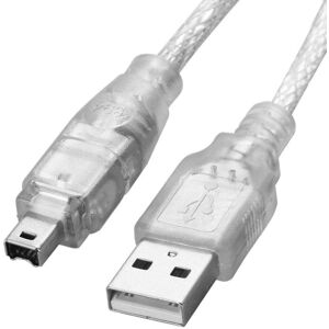 My Store USB 2.0 Male to Firewire iEEE 1394 4 Pin Male iLink Cable, Length: 1.2m