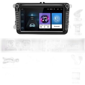 SupplySwap Bilradio til VW/PASSAT/GOLF/CADDY - 8'' 8+128G 2Din Carplay Android Auto GPS WIFI