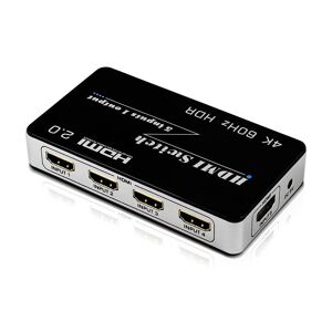 INF HDMI Switch 5 in 1 Out 4K / 2K @ 60Hz Sort
