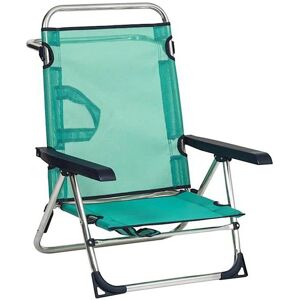 Alco Multipurnation Aluminium Strandstol Med Håndtag Og Foldbart Bagben 79.5x59.5x56 Cm