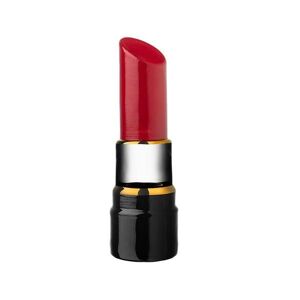 Make Up Lipstick Red, H 21cm - Kosta Boda